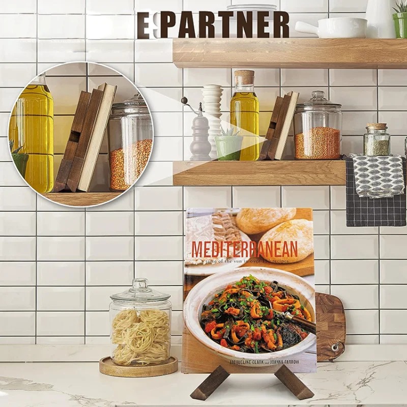 Holz Kochbuch Ständer Handgema – Home Cooking Menu Bewertung und Preis