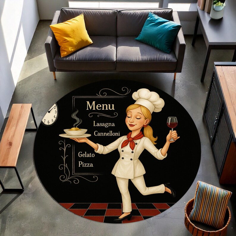 Blonderer runder Koch-Küchente – Home Cooking Menu Bewertung und Preis