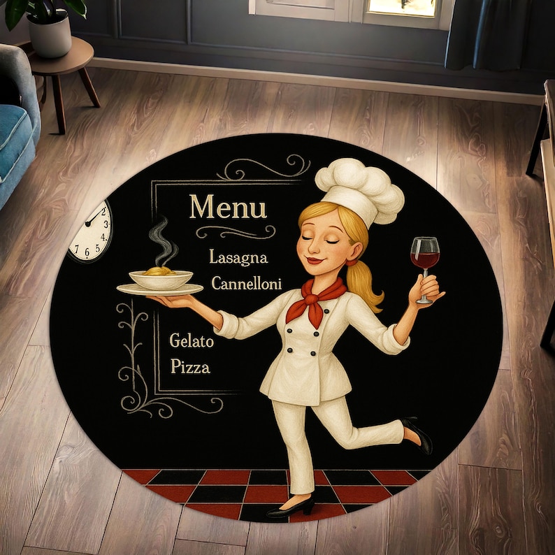 Blonderer runder Koch-Küchente – Home Cooking Menu Bewertung und Preis