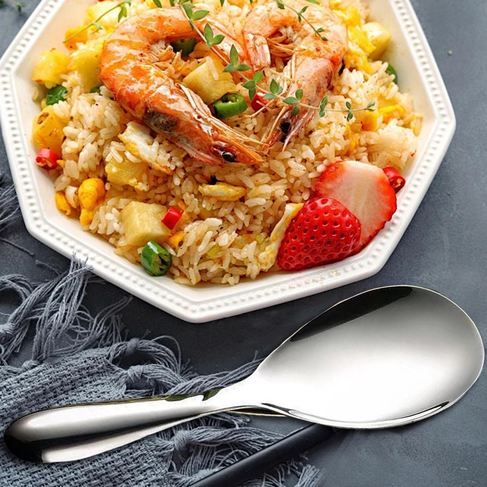 Edelstahl-Reislöffel, Paddel,  – Home Cooking Services Bewertung und Preis